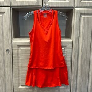 Lucky in Love tennis top and skirt